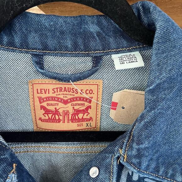 NWT: LIMITED LEVI'S Handmaid's Tale Collab Denim Jean Jacket XL (H-157) - Picture 7 of 12
